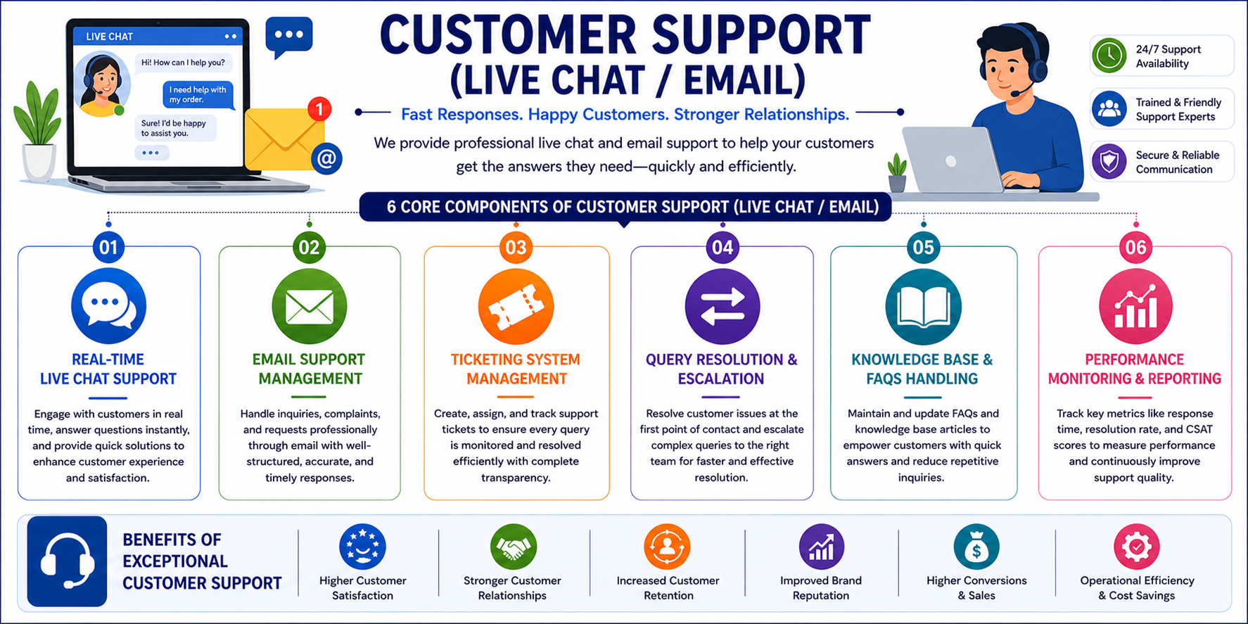 Customer Support (Live Chat_Email)
